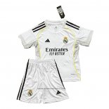 Real Madrid Home Shirt Kids 2025-2026