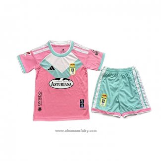 Real Oviedo Away Shirt Kids 2026-2027