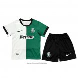Sporting Special Shirt Kids 2025-2026 White Green