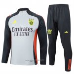 Sweatshirt Tracksuit Benfica 2024-2025 Grey