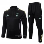 Sweatshirt Tracksuit Juventus Kid 2025-2026 Black