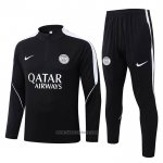 Sweatshirt Tracksuit Paris Saint-Germain Kids 2026-2027 Black