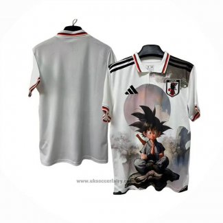 Thailand Japan Cartoon Shirt 2025-2026 White