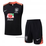 Tracksuit Brazil Without Sleeves 2025-2026 Black
