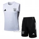 Tracksuit Germany Without Sleeves 2025-2026 White