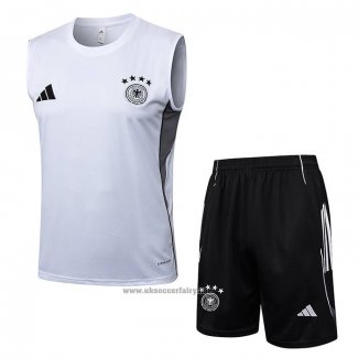 Tracksuit Germany Without Sleeves 2025-2026 White