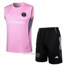Tracksuit Inter Miami Without Sleeves 2025-2026 Pink