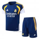 Tracksuit Real Madrid Short Sleeve 2026-2027 Blue - Shorts