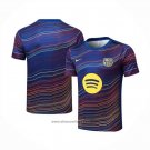 Training Shirt Barcelona 2025-2026 Blue Yellow