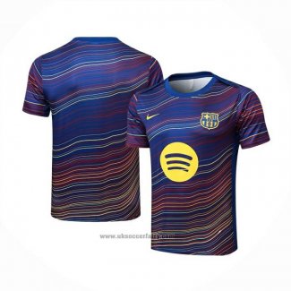 Training Shirt Barcelona 2025-2026 Blue Yellow