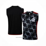 Training Shirt Flamengo Without Sleeves 2025-2026 Black
