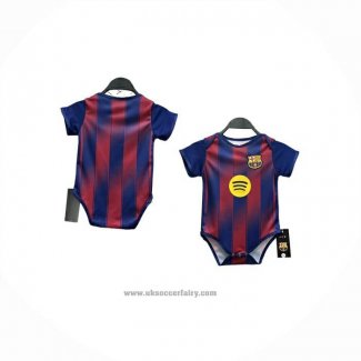 Barcelona Home Shirt Baby 2025-2026