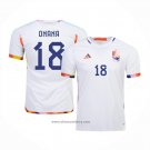 Belgium Player Onana Away Shirt 2022