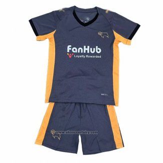 Derby County Away Shirt Kids 2025-2026