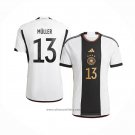 Germany Player Muller Home Shirt 2022