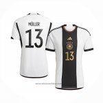 Germany Player Muller Home Shirt 2022
