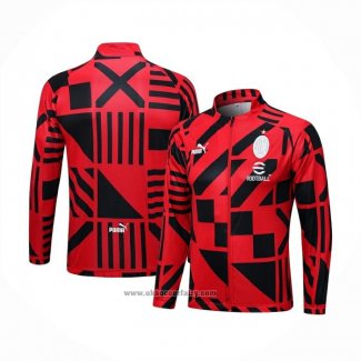 Jacket AC Milan 2022-2023 Red and Black