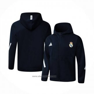 Jacket With Hood Real Madrid 2025-2026 Black