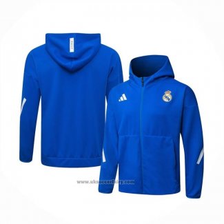 Jacket With Hood Real Madrid 2025-2026 Blue