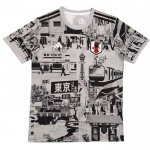 Japan Anime Shirt 2024-2025 Grey