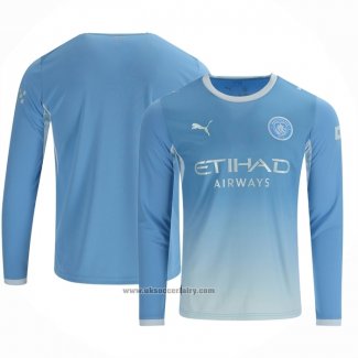 Manchester City Home Shirt Long Sleeve 2026-2027