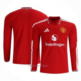 Manchester United Home Shirt Long Sleeve 2026-2027