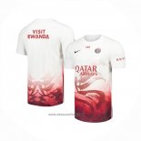 Pre-Match Shirt Paris Saint-Germain 2025-2026 White Red