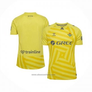 Real Betis Goalkeeper Shirt 2025-2026 Yellow