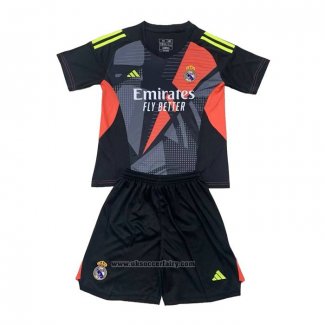 Real Madrid Away Goalkeeper Shirt Kids 2024-2025