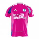Schalke 04 Goalkeeper Shirt Pink October 2024-2025
