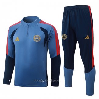 Sweatshirt Tracksuit Bayern Munich 2026-2027 Blue Grey