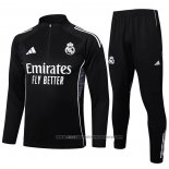 Sweatshirt Tracksuit Real Madrid 2025-2026 Black