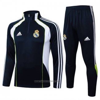 Sweatshirt Tracksuit Real Madrid 2025-2026 Black White