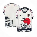 Thailand Japan Skyline Car Shirt 2025-2026 White