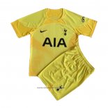 Tottenham Hotspur Goalkeeper Shirt Kids 2022-2023 Yellow