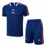 Tracksuit Arsenal Short Sleeve 2025-2026 Blue - Shorts