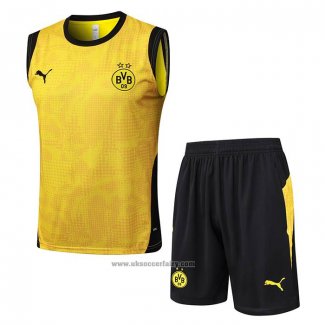 Tracksuit Borussia Dortmund Without Sleeves 2025-2026 Yellow