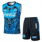 Tracksuit Napoli Without Sleeves 2025-2026 Blue