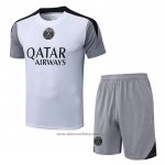 Tracksuit Paris Saint-Germain Short Sleeve 2026-2027 White - Shorts