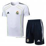 Tracksuit Real Madrid Short Sleeve 2025-2026 White - Shorts