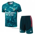 Tracksuit Real Madrid Short Sleeve 2026-2027 Green - Shorts