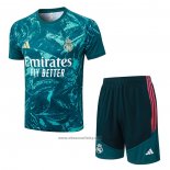Tracksuit Real Madrid Short Sleeve 2026-2027 Green - Shorts