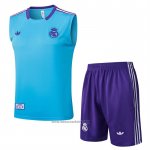 Tracksuit Real Madrid Without Sleeves 2025-2026 Blue