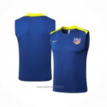Training Shirt Atletico Madrid Without Sleeves 2025-2026 Blue