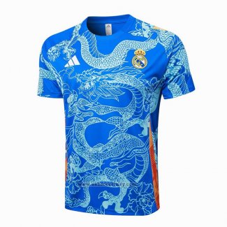 Training Shirt Real Madrid Dragon 2024-2025 Blue