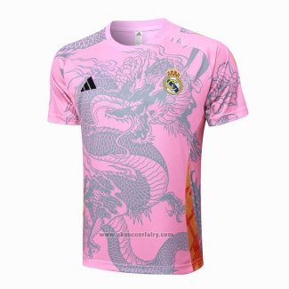 Training Shirt Real Madrid Dragon 2024-2025 Rosa