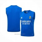Training Shirt Real Madrid Without Sleeves 2025-2026 Blue White