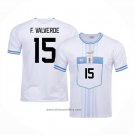 Uruguay Player F.valgreen Away Shirt 2022