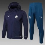 Windbreaker Suit Olympique Marseille 2024-2025 Blue
