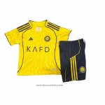 Al Nassr Home Shirt Kids 2025-2026